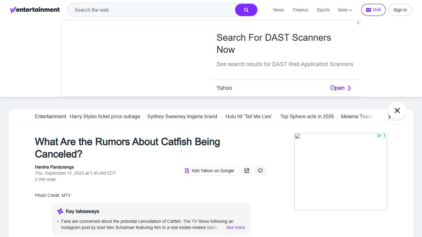 What Are the Rumors About Catfish Being Canceled?